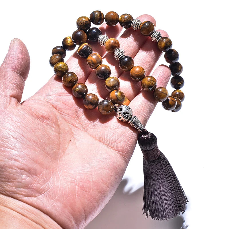 Natural Stone Tasbih Bracelet (Men & Women)