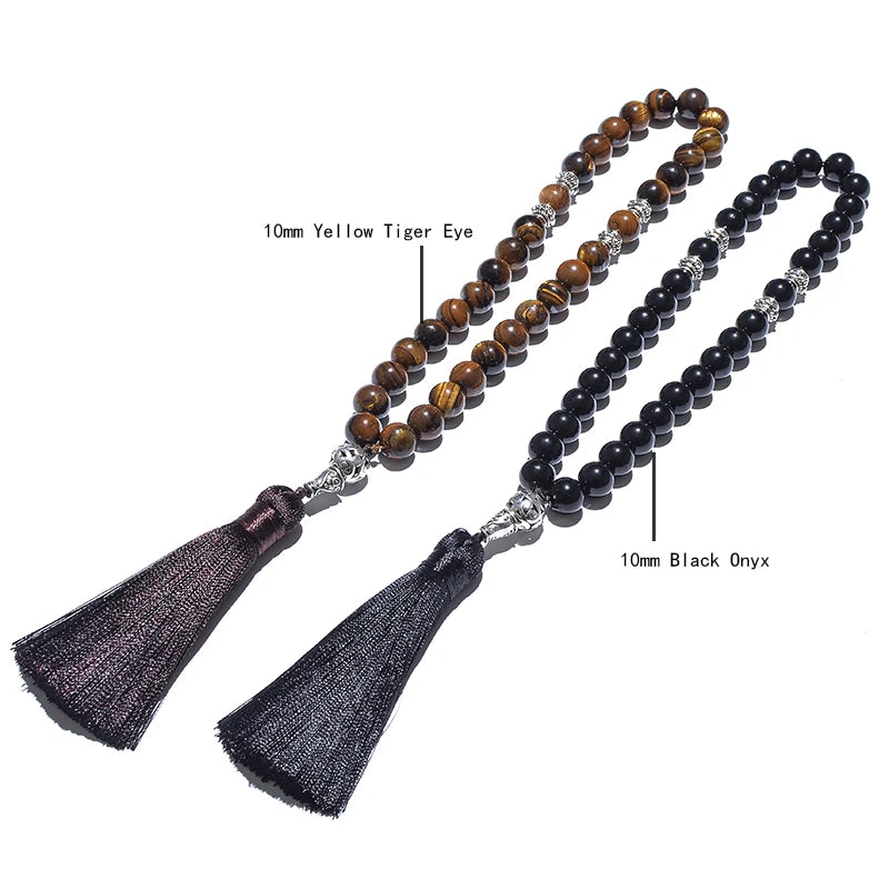 Natural Stone Tasbih Bracelet (Men & Women)