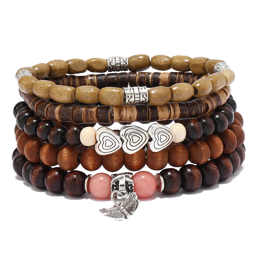 Boho Nature & Spirit Bracelet Set