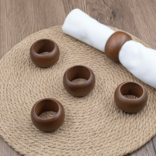 6 Rustic Hemlock Napkin Set