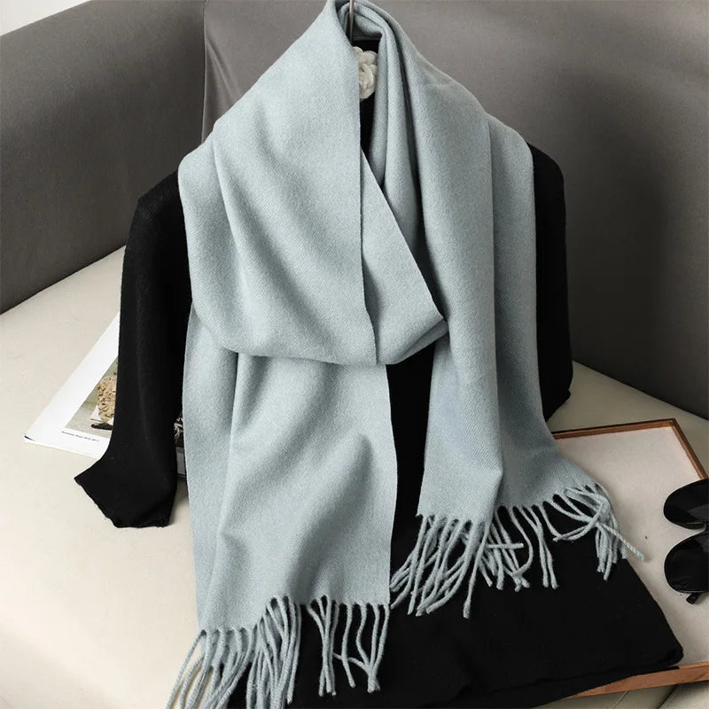 Luxury Tassel Cashmere Shawl