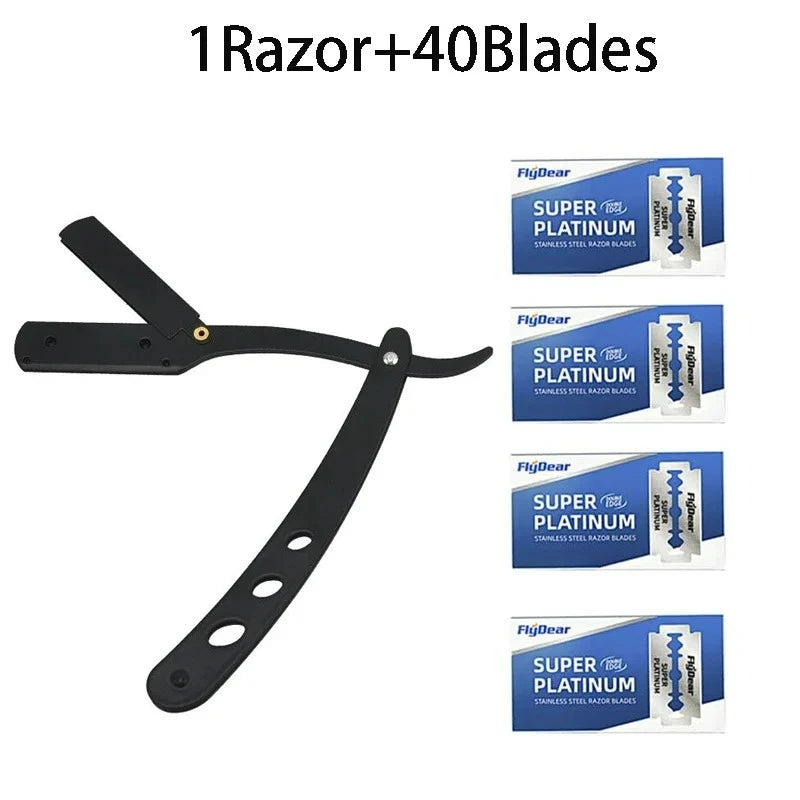 Precision Matte Black Safety Razor