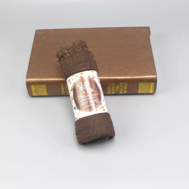 Signature Crinkle Cotton Veil