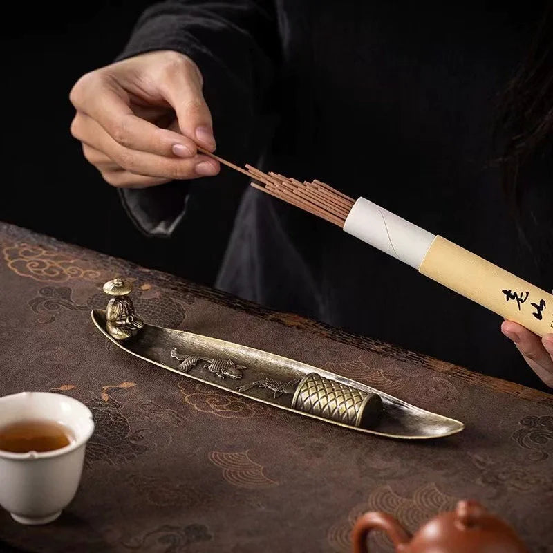 Creative Fishing Man Incense Burner