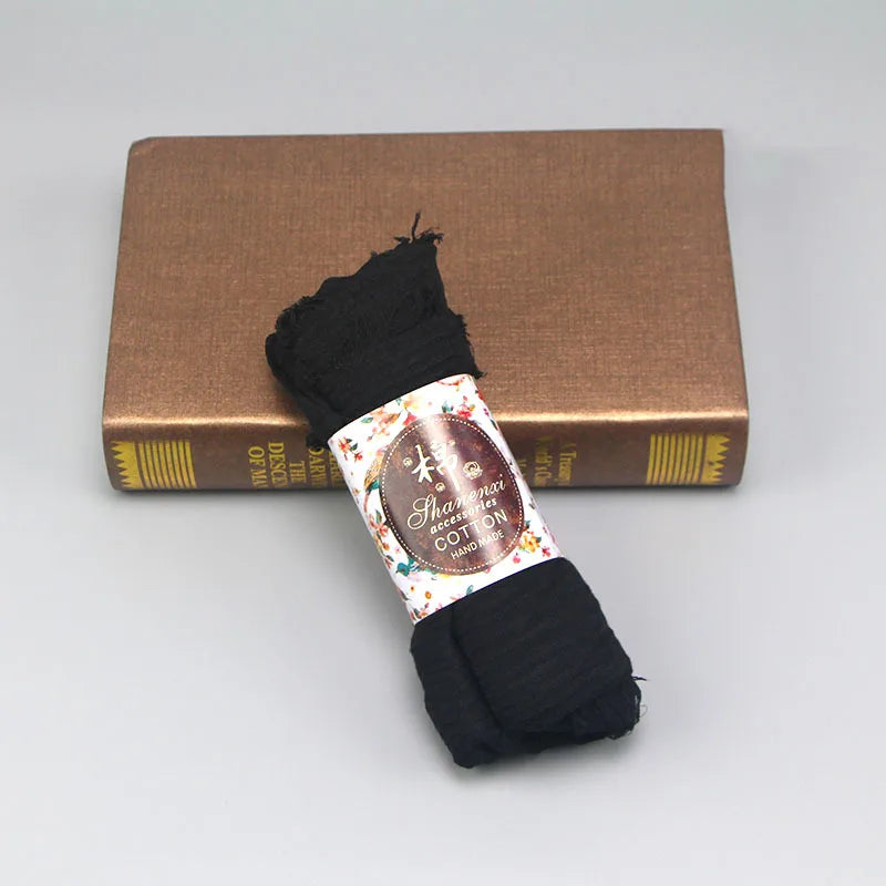 Signature Crinkle Cotton Veil