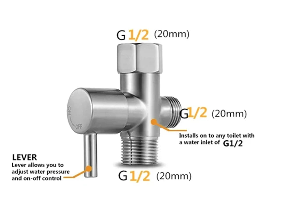 Premium Steel Handheld Toilet Sprayer
