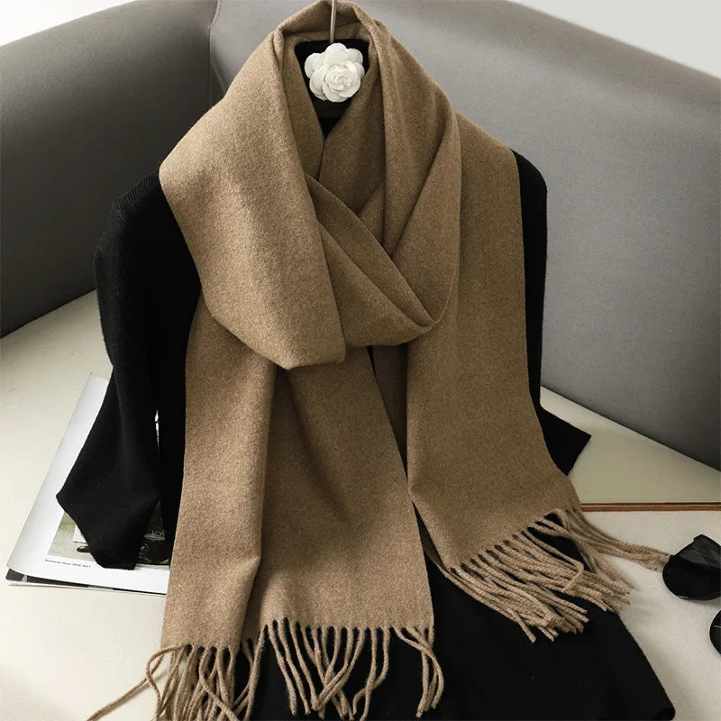 Luxury Tassel Cashmere Shawl