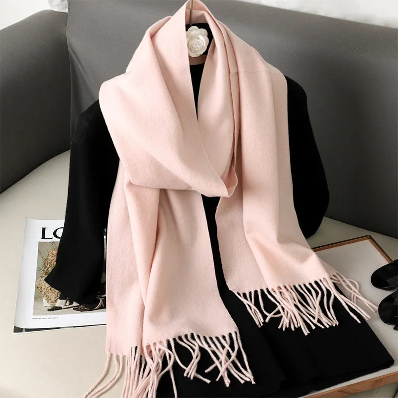 Luxury Tassel Cashmere Shawl