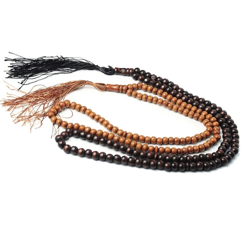 Authentic 99-Bead Wood Tasbih