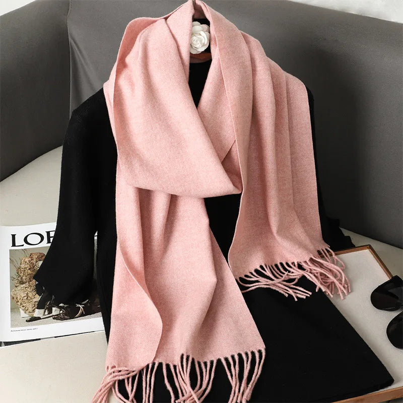 Luxury Tassel Cashmere Shawl