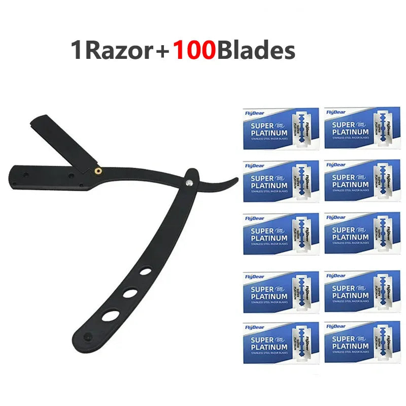 Precision Matte Black Safety Razor