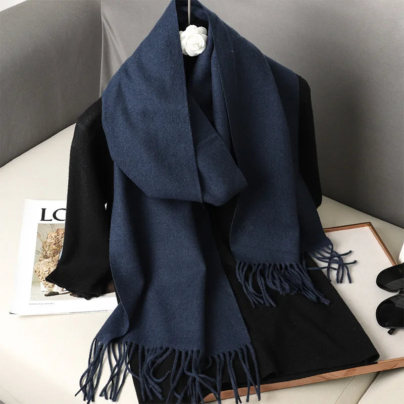 Luxury Tassel Cashmere Shawl