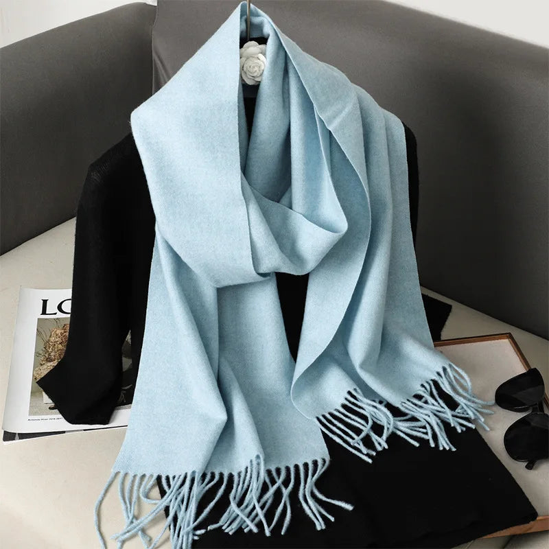Luxury Tassel Cashmere Shawl