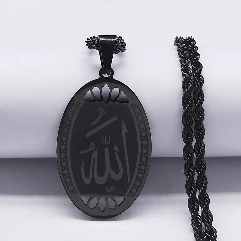 Islamic Allah Statement Necklace