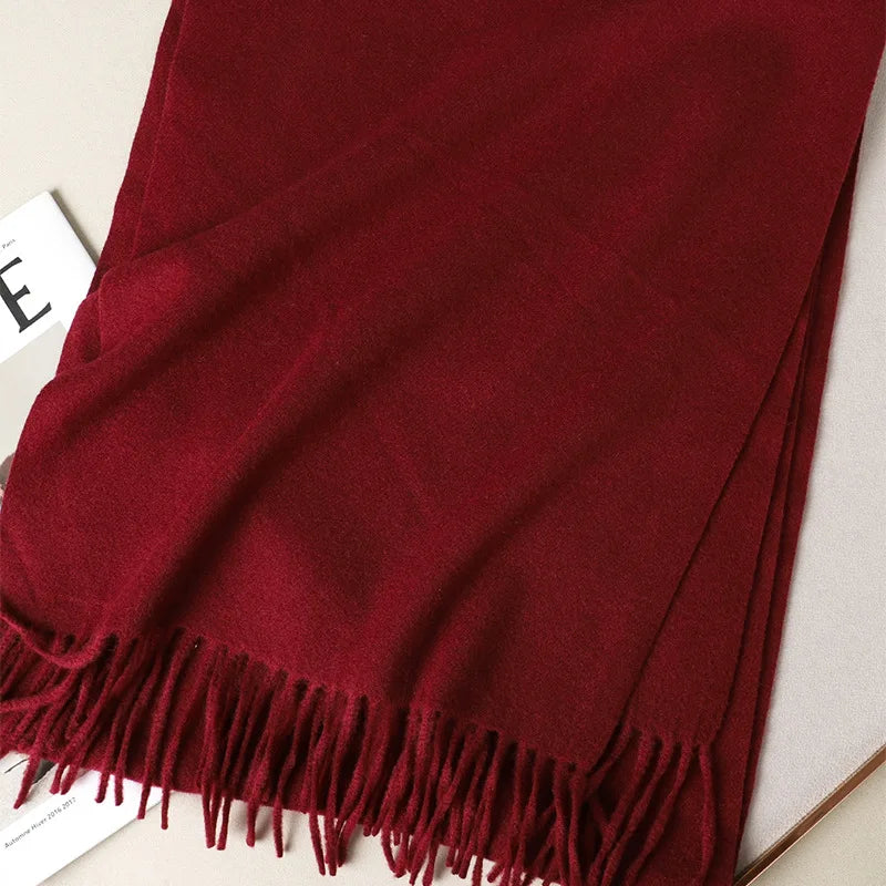 Luxury Tassel Cashmere Shawl