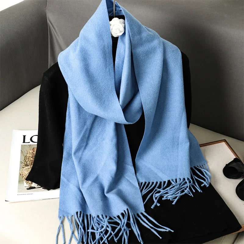 Luxury Tassel Cashmere Shawl