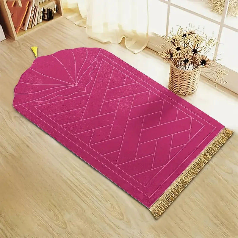 Premium Plush Printed Prayer Mat