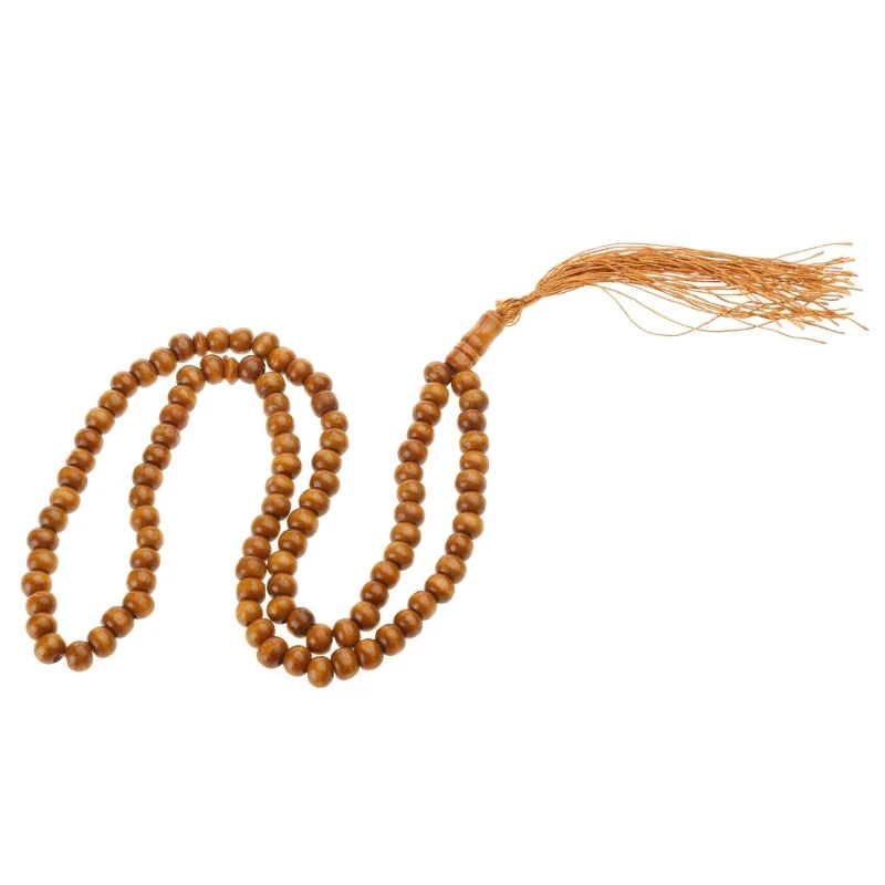 Authentic 99-Bead Wood Tasbih