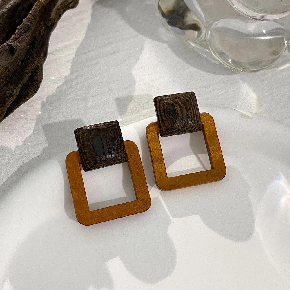 Wooden Earring collection