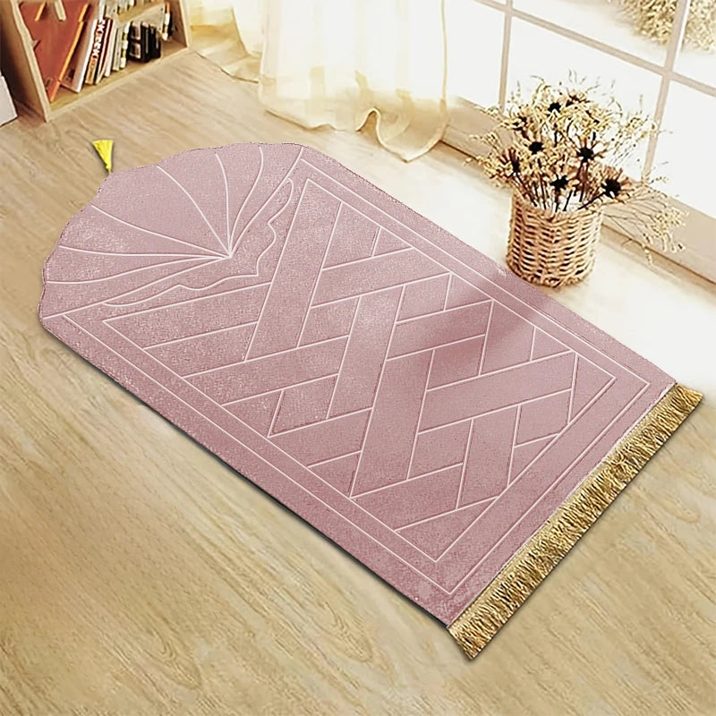 Premium Plush Printed Prayer Mat