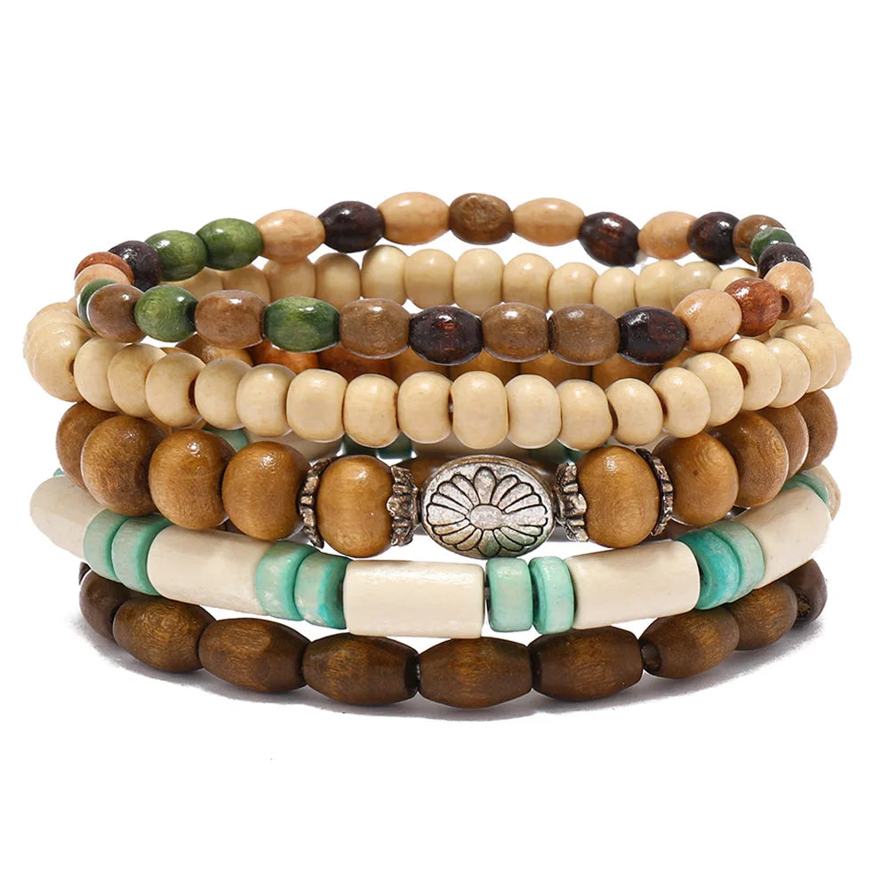 Boho Nature & Spirit Bracelet Set