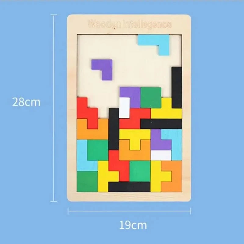 Wooden Blocks Puzzle Brain