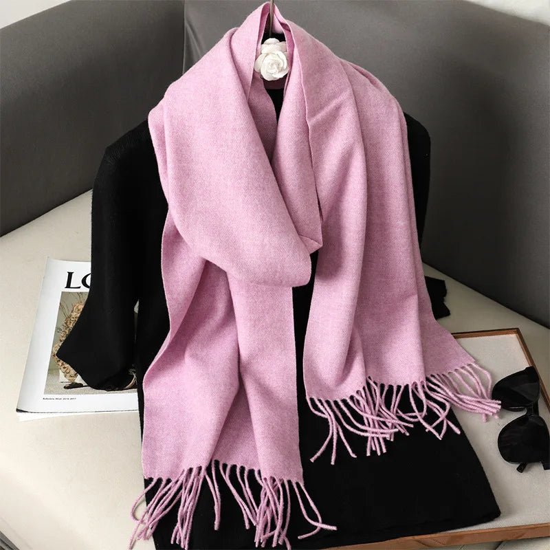 Luxury Tassel Cashmere Shawl