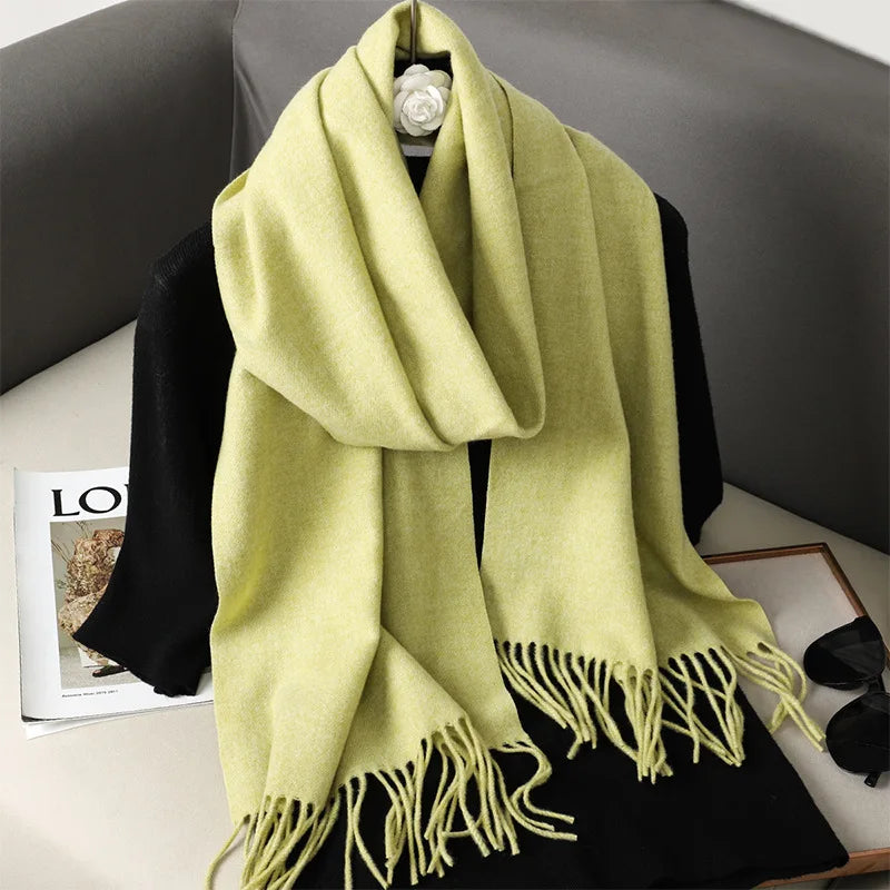 Luxury Tassel Cashmere Shawl