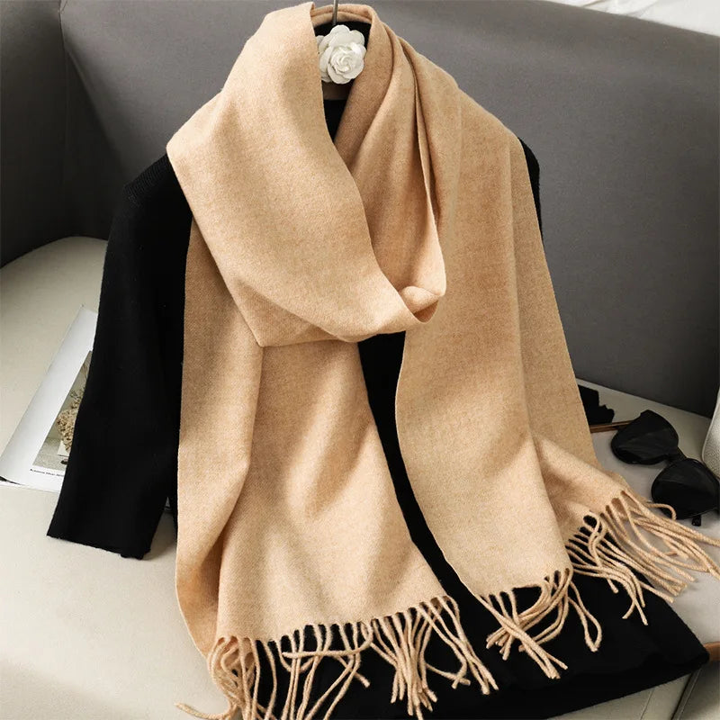 Luxury Tassel Cashmere Shawl