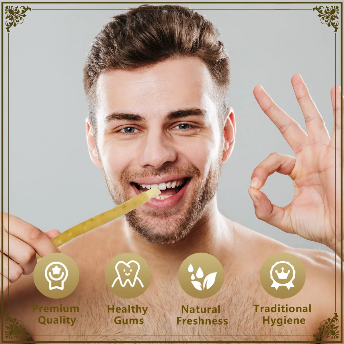 Natural Miswak Sticks Toothbrush